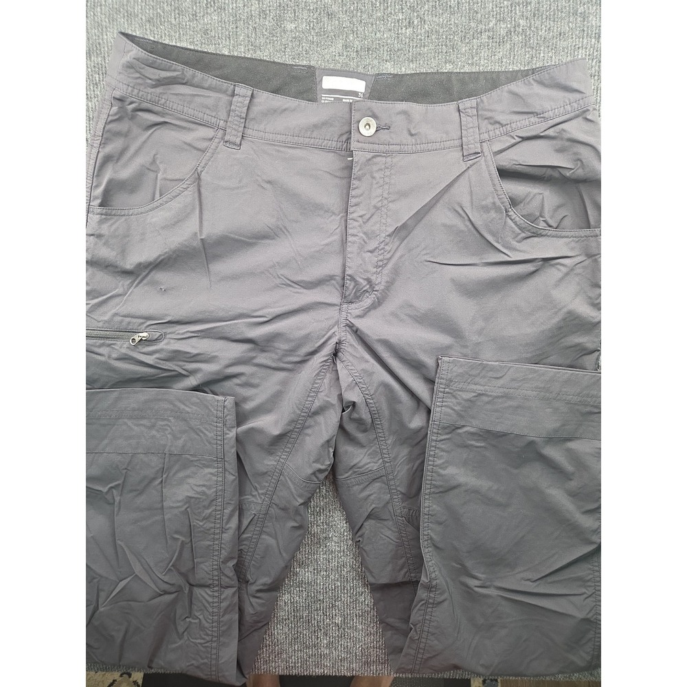 Marmot Mens Arch Rock Hiking Pants Gray Size 36 x 32 Nylon Stretch Outdoor